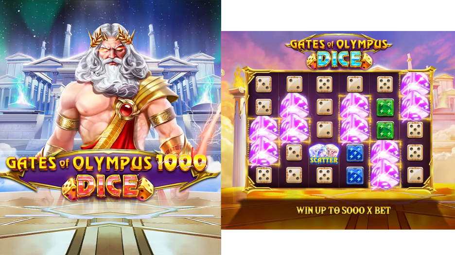 Zeus Lempar Dadu! Menangkan 1000x di Gates of Olympus 1000 Dice